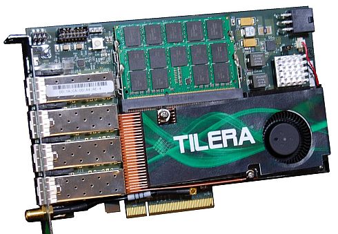 Tilera Multi-core network adapter