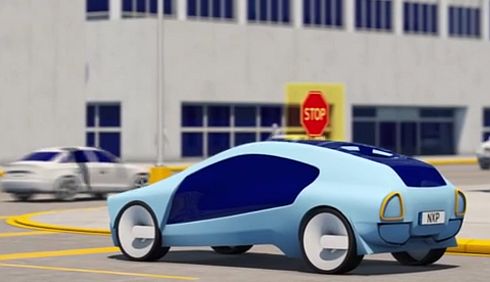NXP concept for autonomous car