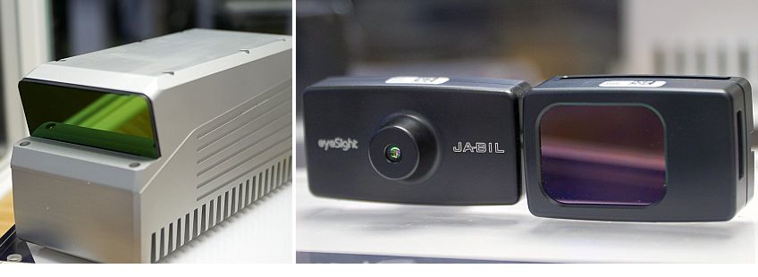 Made in Jabil Optics Haifa: Innoviz LiDAR sensor (left) and EyeSight's Driver Monitoring System