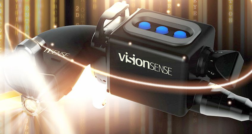 The Visionsense electronics and optics module to be produced by Beckermus