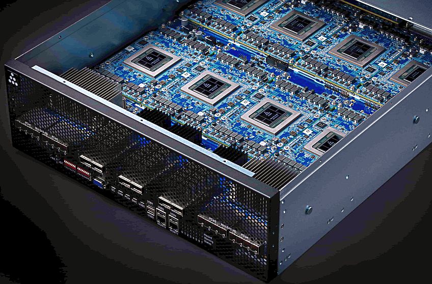 Habana Labs HLS-1 computer combines 8-Gaudi systems in a single rack