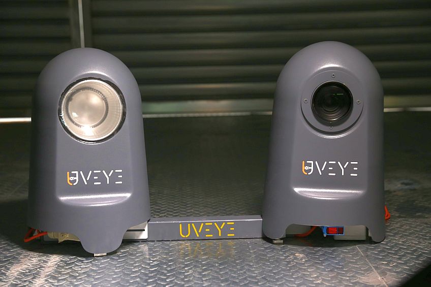UVeye's newly announced Artemis Tyre Inspection System