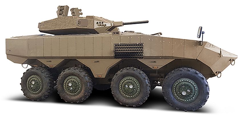 IDF new eight-wheeled Armored Fighting Vehicle, Eitan 