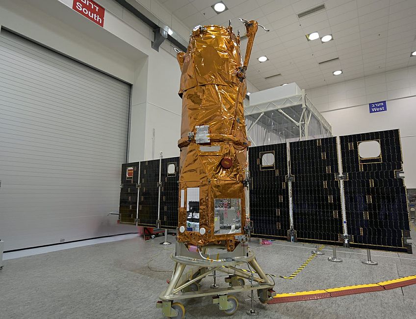Ofeq-16 satellite ready for integration on top of the Shavit launcher