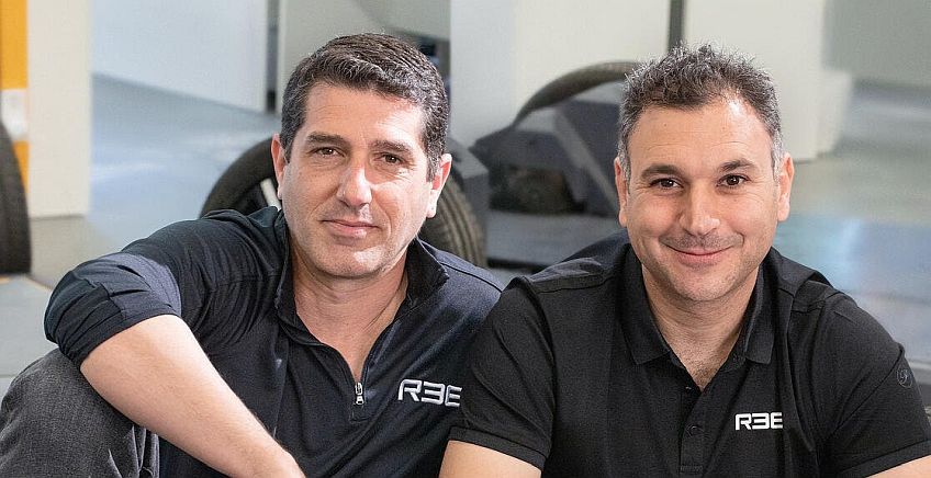 Daniel Barel (left), REE Co-Founder & CEO and Ahishay Sardes, REE Co-Founder & CTO
